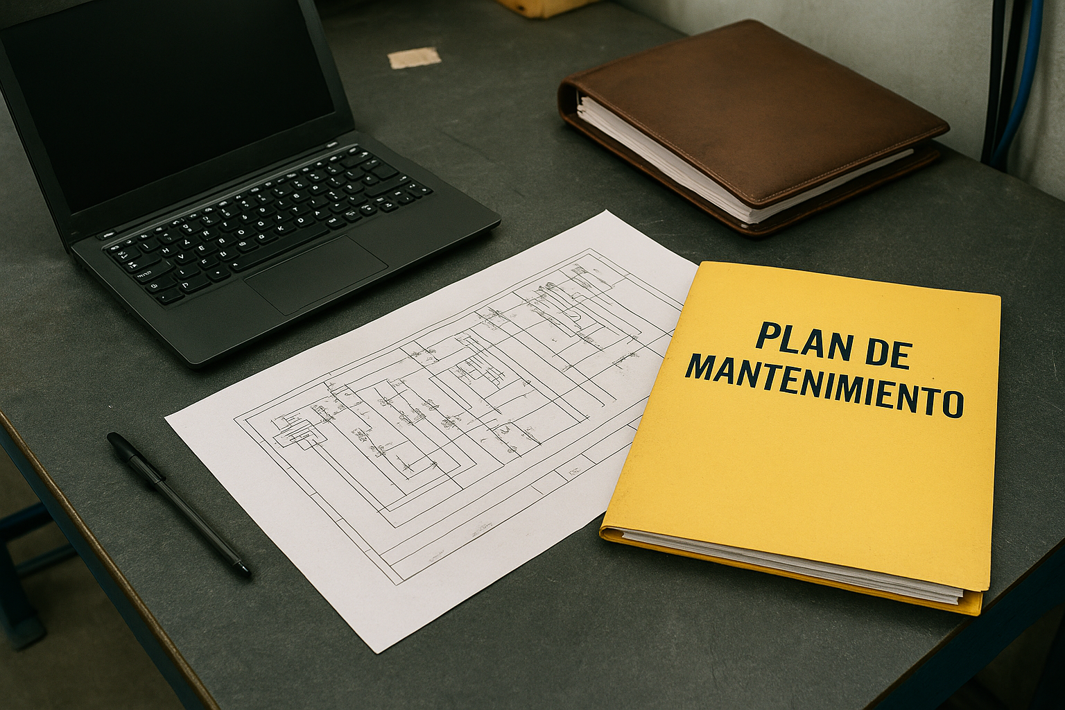 Planificación y control del mantenimiento eléctrico industrial en entorno productivo.